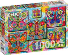 ENJOY Puzzle Motýle 1000 dielikov