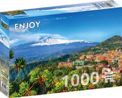 ENJOY Puzzle Etna a Taormina, Sicília 1000 dielikov