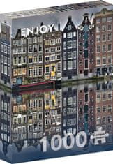 ENJOY Puzzle Domy v Amsterdame 1000 dielikov