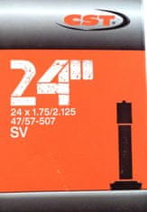 CST duša 24&quot;x1.75-2.125 (47/57-507) AV/40mm