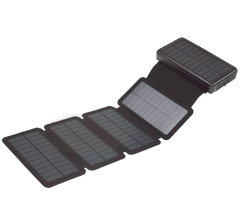 BOT Solárna power banka SP1 5 panelov 20000mAh, čierna
