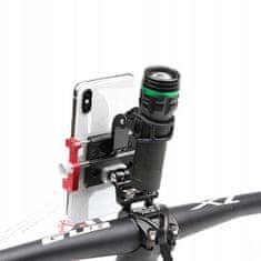 GUB Držiak telefónu na bicykel alebo motorku, GUB G99, montáž na driek riadenia