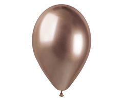 GoDan Latexový balón Shiny 13" / 33 cm - Ružovo zlatá