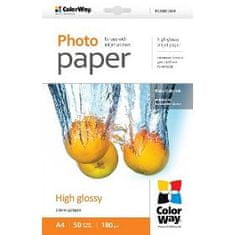 ColorWay Fotopapier H.Gloss.A4 50 ks 180g