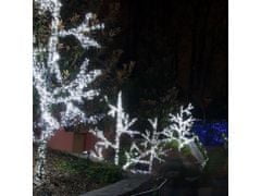 AUR Vonkajšia vianočná reťaz - studená biela, 25m, 250diod