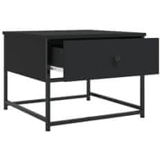 Vidaxl Konferenčný stolík čierny 51x51x40 cm kompozitné drevo
