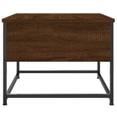 Vidaxl Konferenčný stolík hnedý dub 51x51x40 cm kompozitné drevo