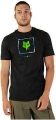 FOX tričko ATLAS SS Premium černo-zelené 2XL
