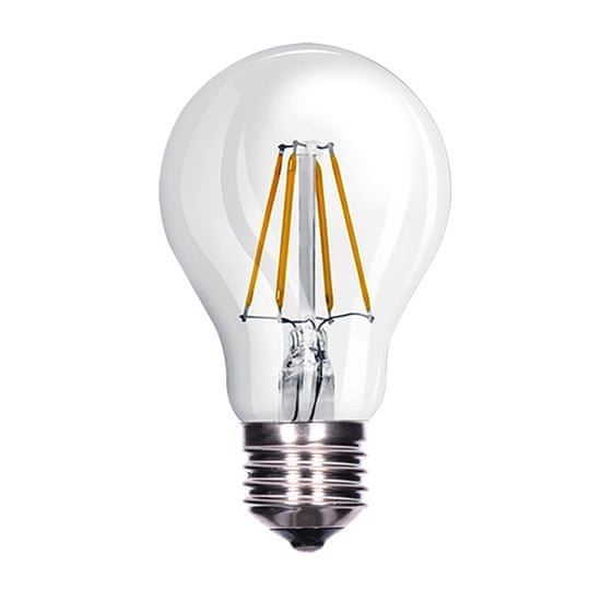 Solight LED žiarovka retro, klasický tvar A60 8W, E27, 3000K, 360 °, 810lm