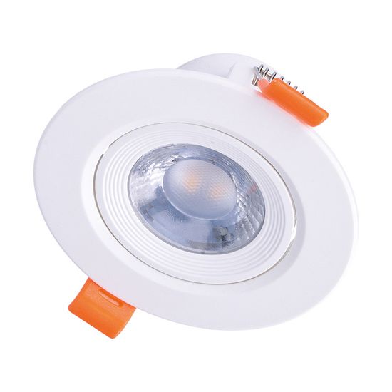 Solight LED podhľadové svetlo bodové, 9W, 720lm, 3000K, okrúhle, biele