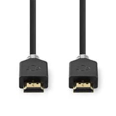 Nedis Premium vysokorýchlostný HDMI kábel s Ethernetom, 2m