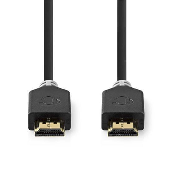 Nedis Premium vysokorýchlostný HDMI kábel s Ethernetom, 0,5m