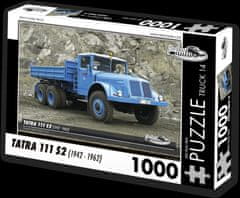 RETRO-AUTA© Puzzle TRUCK č.14 Tatra 111 S2 (1942-1962) 1000 dielikov