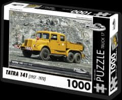 RETRO-AUTA© Puzzle TRUCK č.17 Tatra 141 (1957-1970) 1000 dielikov