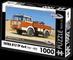 RETRO-AUTA© Puzzle TRUCK č.25 Tatra 813 TP 4x4 (1967-1982) 1000 dielikov