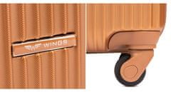 Wings Veľký kufor Wings L, hnedý