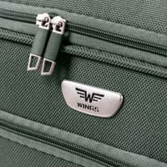 Wings Cestovná taška Wings M, zelená