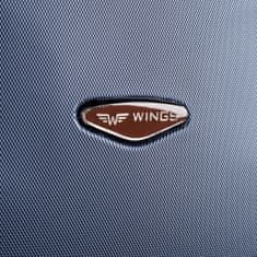 Wings Stredný cestovný kufor Wings M, tmavozelený