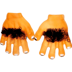 Párty ruky oranžové