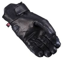 FIVE Čierne kožené rukavice na motorku veľ. L