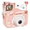 Detský digitálny fotoaparát, 32GB, mačička | ružový