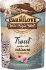 Carnilove Kapsička Carnilove Cat Pouch Trout with Echinacea 85g