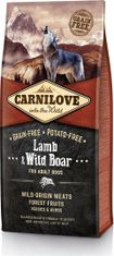 Carnilove 12kg Adult Lamb+Wild Boar
