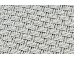 Dywany Łuszczów Kusový koberec Timo 6272 White – na von aj na doma 60x100