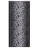AKCIA: 275x100 cm s obšitím Protišmykový behúň na mieru Zel 1014 Silver (Grey) šíre 100 cm