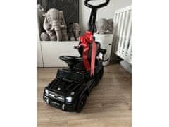 Mamido Mašľa na elektrické autíčko pre deti červená lesklá