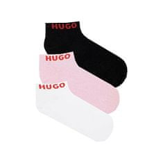 Hugo Boss 3 PACK - dámske ponožky HUGO 50502049-960 (Veľkosť 35-38)