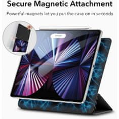 ESR Rebound Magnetic puzdro na iPad Pro 11'' 2020 / 2021 / 2022, čierne