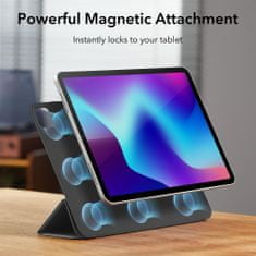ESR Rebound Magnetic puzdro na iPad Pro 12.9'' 2020 / 2021 / 2022, čierne