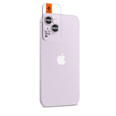 Spigen Ez Fit Optik 2x ochranné sklo na kameru na iPhone 14 / 14 Plus / 15 / 15 Plus, fialové