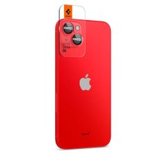Spigen Ez Fit Optik 2x ochranné sklo na kameru na iPhone 14 / 14 Plus / 15 / 15 Plus, červené