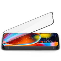 Spigen Slim HD ochranné sklo na iPhone 13 Pro Max / 14 Plus / 15 Plus, čierne