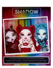 Rainbow High Shadow High Color Shine bábika - Berrie Skies (zelená)