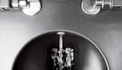 Deante Peonia, závesná WC misa s funkciou bidetu 515x370 mm, čierna matná, DEA-CBP_NWPW