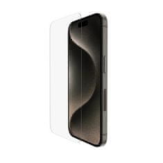 Belkin SCREENFORCE TemperedGlass Anti-Microbial ochranné sklo pre iPhone iPhone 15 Pro
