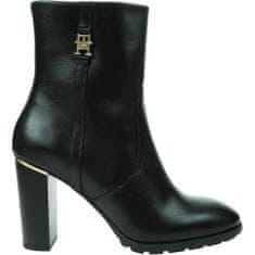 Tommy Hilfiger Členkové topánky elegantné čierna 38 EU FW0FW07540BDS
