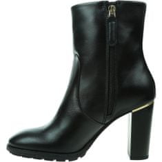 Tommy Hilfiger Členkové topánky elegantné čierna 38 EU FW0FW07540BDS