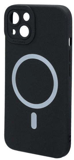 Forever Silikónové TPU puzdro Mag pre iPhone 15 Plus čierne (TPUAPIP15PLMAGITFOBK)