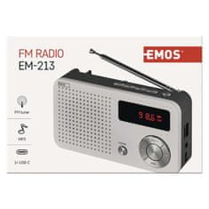 EMOS Rádio s mp3 EM-213