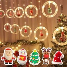 Sweetbuy Vianočné LED obrúčky - CHRISTMAS RINGS
