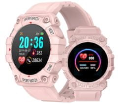 R2Invest Smart hodinky FD68 ružové
