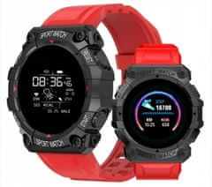 R2Invest Smart hodinky FD68 červené
