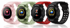 R2Invest Smart hodinky FD68 červené