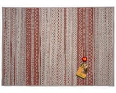 Spoltex Kusový koberec Star 19112-85 red – na von aj na doma 120x170