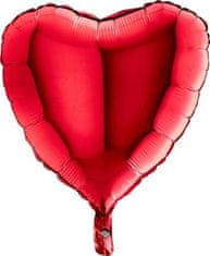 Grabo Nafukovací balónik červené srdce 46 cm -