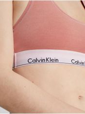 Calvin Klein Svetloružová dámska podprsenka Calvin Klein Underwear S